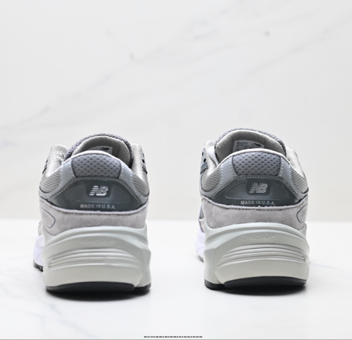 New Balance NB 990 series sneakers, retro mesh, woven pigskin, low-top casual running shoes.