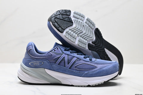 New Balance NB 990 series running shoes for men and women, breathable mesh upper, casual shoes.