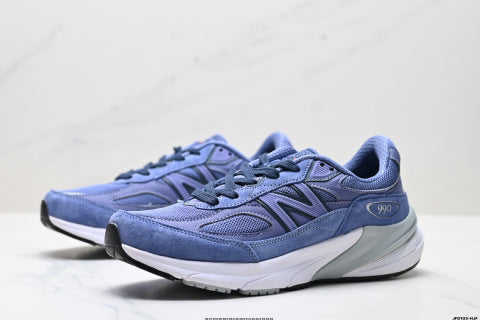 New Balance NB 990 series running shoes for men and women, breathable mesh upper, casual shoes.