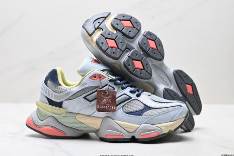 New Balance 9060 series running shoes, athletic shoes, comfortable, slip-resistant, casual.