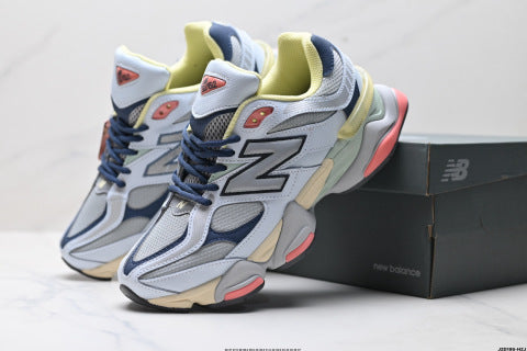 New Balance 9060 series running shoes, athletic shoes, comfortable, slip-resistant, casual.