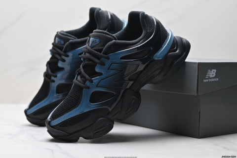 New Balance 9060 series running shoes: comfortable, slip-resistant, retro casual sportswear.