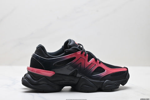 New Balance 9060 series running shoes: comfortable, slip-resistant, retro casual sportswear.