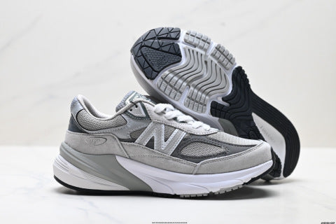 New Balance "Dad Shoes" U990 Series Running Shoes, Men's and Women's Shoes, Breathable and Lightweight