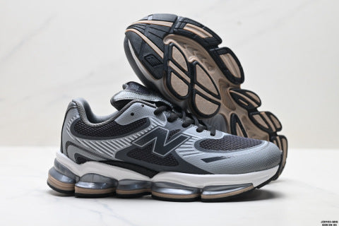 New Balance 2000 series athletic shoes: stylish, versatile, shock-absorbing, slip-resistant, and durable low-top running shoes.