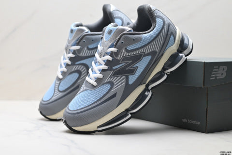 New Balance 2000 series athletic shoes: stylish, versatile, shock-absorbing, slip-resistant, and durable low-top running shoes.