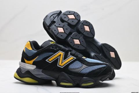 New Balance 9060 series athletic shoes, running shoes, men's and women's shoes, non-slip and wear-resistant.