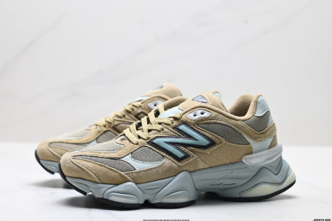 New Balance 9060 series athletic shoes, running shoes, men's and women's shoes, non-slip and wear-resistant.