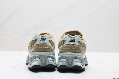 New Balance 9060 series athletic shoes, running shoes, men's and women's shoes, non-slip and wear-resistant.