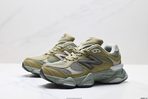 New Balance 9060 series athletic shoes, running shoes, slip-resistant and durable, casual wear.
