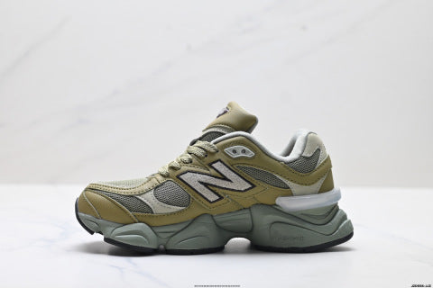 New Balance 9060 series athletic shoes, running shoes, slip-resistant and durable, casual wear.