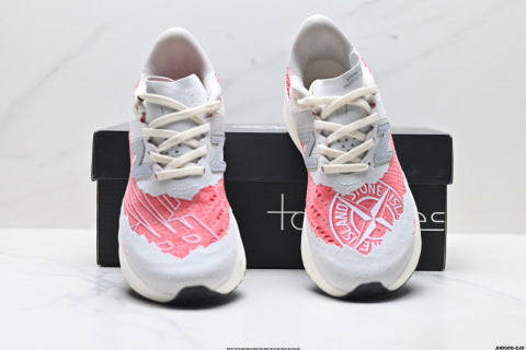 STONE ISLAND New Balance x TDS Collaboration Running Shoes: Comfortable, Slip-Resistant, Durable, Low-Top Casual Shoes
