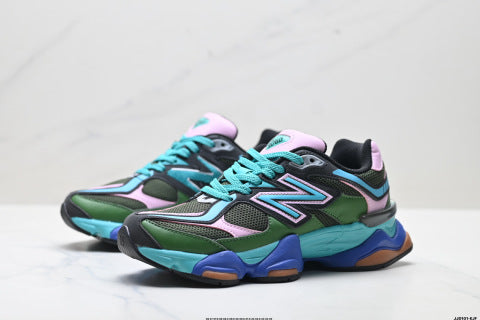 New Balance 9060 series running shoes: comfortable, slip-resistant, durable, suitable for casual sports.
