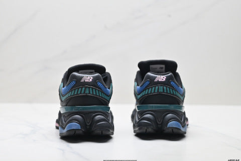 New Balance 9060 series athletic shoes: shock-absorbing, comfortable, slip-resistant, casual running shoes.