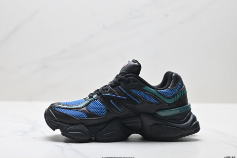 New Balance 9060 series athletic shoes: shock-absorbing, comfortable, slip-resistant, casual running shoes.