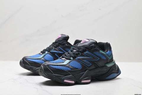 New Balance 9060 series athletic shoes: shock-absorbing, comfortable, slip-resistant, casual running shoes.