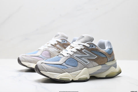 New Balance 9060 series running shoes, athletic shoes, shock absorption, comfort, slip resistance, casual wear.