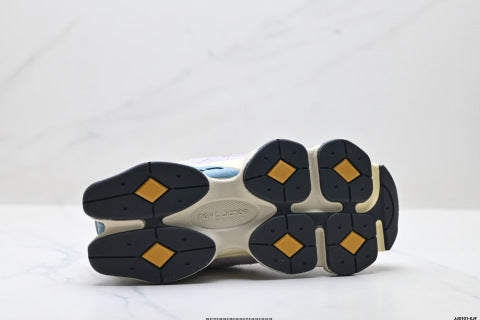 New Balance 9060 series running shoes, athletic shoes, shock absorption, comfort, slip resistance, casual wear.