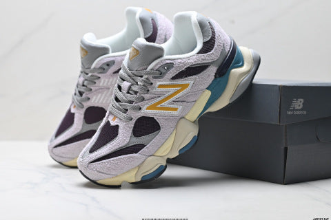 New Balance 9060 series running shoes, athletic shoes, shock absorption, comfort, slip resistance, casual wear.