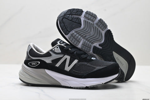 New Balance NB 990 series running shoes, breathable mesh upper, low-top casual shoes.