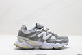 New Balance 9060 series athletic shoes: comfortable, slip-resistant, casual running shoes.