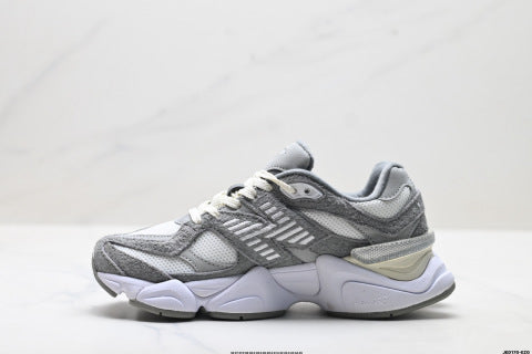 New Balance 9060 series athletic shoes: comfortable, slip-resistant, casual running shoes.