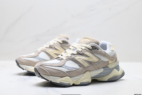 New Balance 9060 series athletic shoes, running shoes, men's and women's shoes, comfortable, slip-resistant, and cushioned.