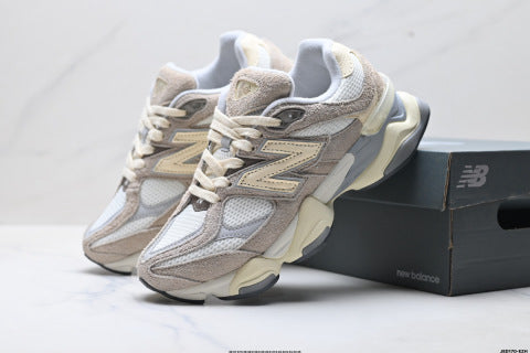 New Balance 9060 series athletic shoes, running shoes, men's and women's shoes, comfortable, slip-resistant, and cushioned.