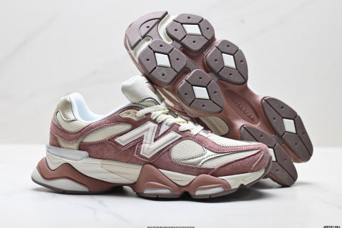 New Balance 9060 series running shoes, men's and women's shoes, lightweight casual athletic shoes
