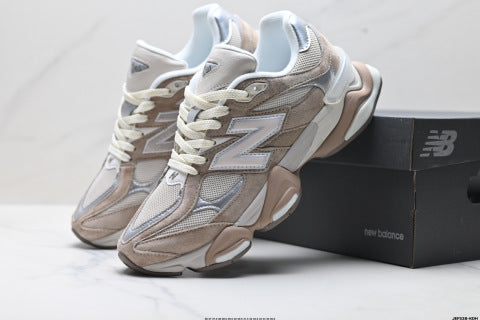 New Balance 9060 series athletic shoes: slip-resistant, durable, breathable, and lightweight running shoes.