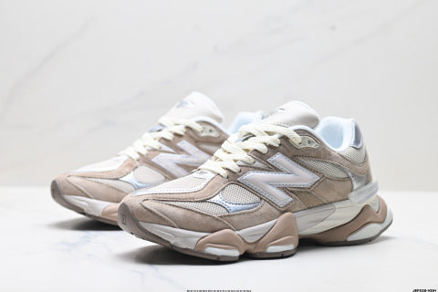 New Balance 9060 series athletic shoes: slip-resistant, durable, breathable, and lightweight running shoes.