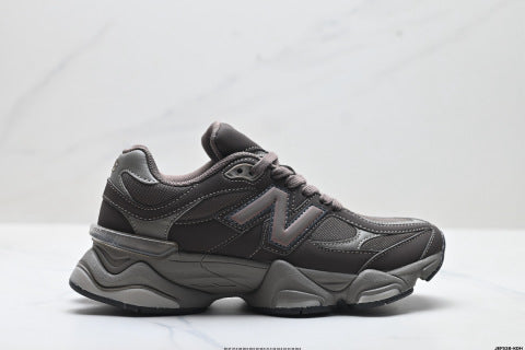 New Balance 9060 series running shoes: slip-resistant, durable, breathable, and lightweight athletic shoes.