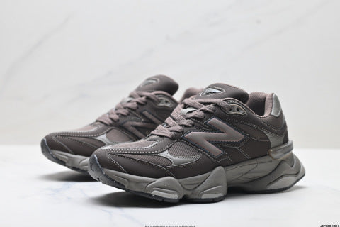 New Balance 9060 series running shoes: slip-resistant, durable, breathable, and lightweight athletic shoes.