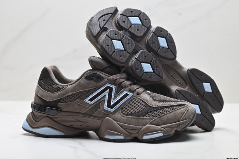 New Balance 9060 series athletic shoes: slip-resistant, durable, breathable, and lightweight running shoes.