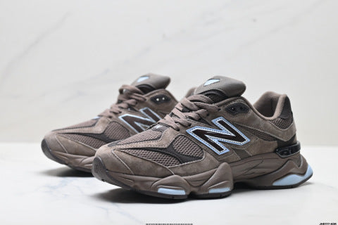 New Balance 9060 series athletic shoes: slip-resistant, durable, breathable, and lightweight running shoes.