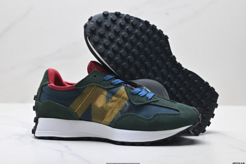 New Balance MS327 athletic shoes, men's and women's shoes, breathable and cushioned, casual running shoes.