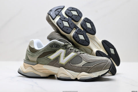 New Balance 9060 series running shoes for men and women, breathable and cushioned outdoor sports shoes