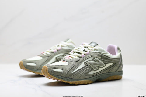 New Balance 204L series athletic shoes, leather, shock-absorbing, wear-resistant, lightweight, low-top casual shoes.