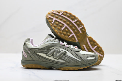 New Balance 204L series athletic shoes, leather, shock-absorbing, wear-resistant, lightweight, low-top casual shoes.