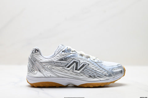 New Balance 204L series athletic shoes, leather, shock-absorbing, wear-resistant, lightweight, low-top casual shoes.