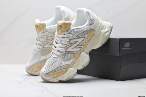 New Balance 9060 series athletic shoes, breathable and cushioned, casual running shoes.