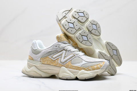 New Balance 9060 series athletic shoes, breathable and cushioned, casual running shoes.