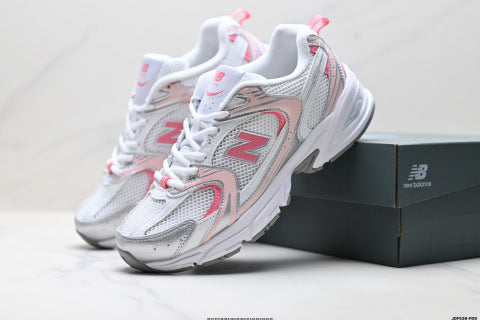 New Balance MR530 series running shoes, breathable mesh cushioning, casual athletic shoes.