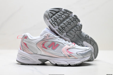 New Balance MR530 series running shoes, breathable mesh cushioning, casual athletic shoes.