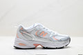 New Balance MR530 series athletic shoes, breathable mesh cushioning, casual running shoes.