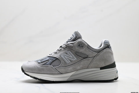 New Balance 991 series running shoes, classic and versatile casual athletic shoes.