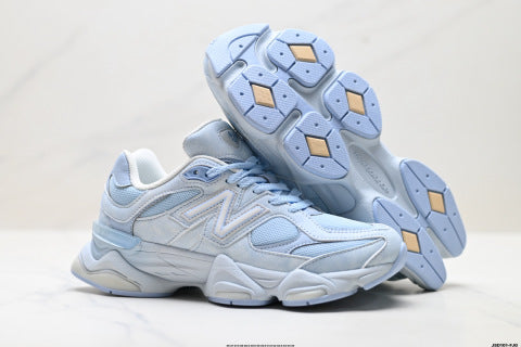 New Balance 9060 series running shoes for men and women, breathable and cushioned, casual athletic shoes.